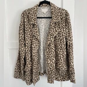 Caslon linen shirt jacket size xl